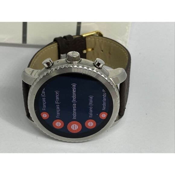 Fossil Gen 3 Authentic Genuine Smart Watch Custom Band FTW4003 CR586 - Picture 7 of 12